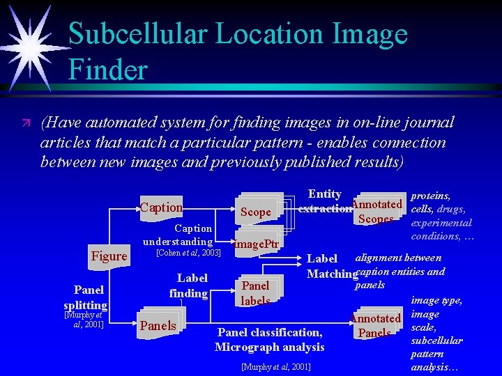 Subcellular Location Image Finder ä (Have automated system for finding images in on-line journal