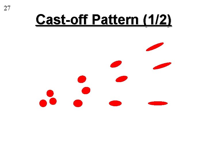 27 Cast-off Pattern (1/2) 