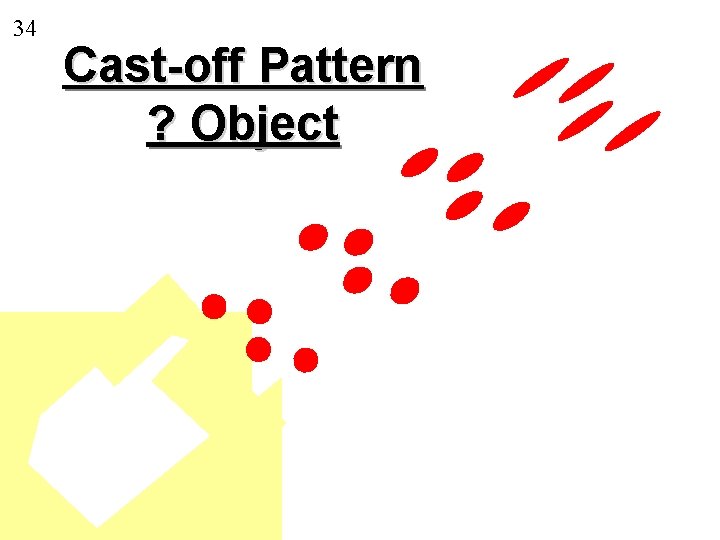 34 Cast-off Pattern ? Object 