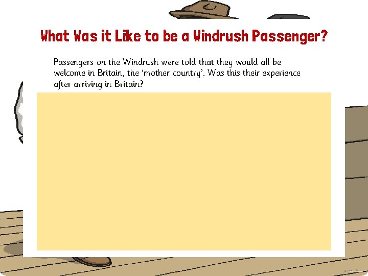 What Was it Like to be a Windrush Passenger? Passengers on the Windrush were