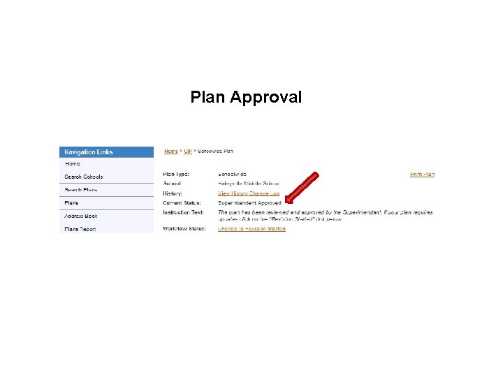 Plan Approval 