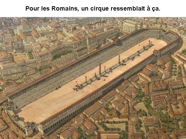 Pour les Romains, un cirque ressemblait à ça. 