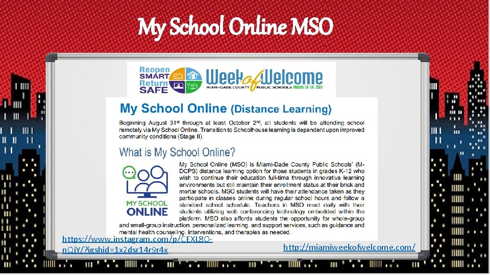 My School Online MSO https: //www. instagram. com/p/CEXL 8 On. Qj. Y/? igshid=1 x