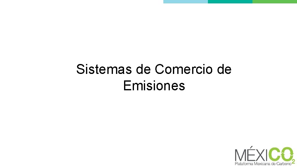 Sistemas de Comercio de Emisiones 