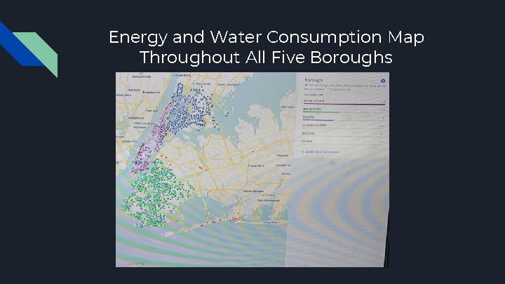Energy and Water Consumption Map Throughout All Five Boroughs 