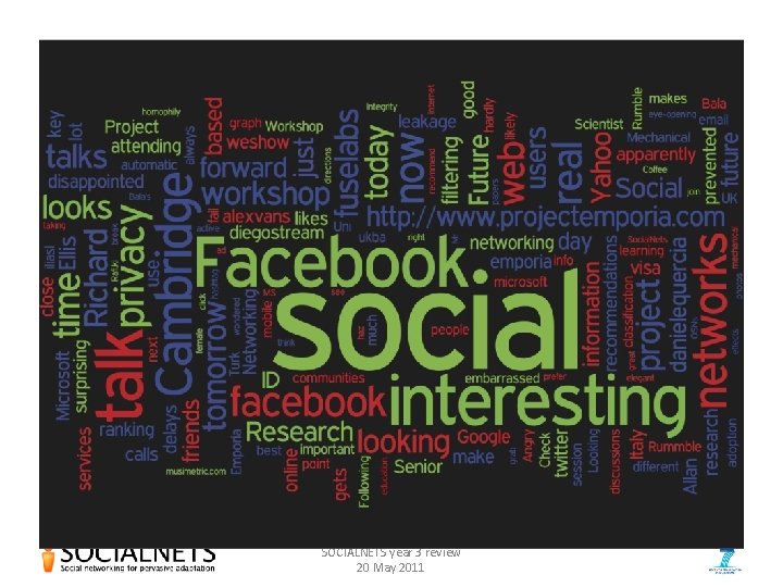SOCIALNETS year 3 review 20 May 2011 