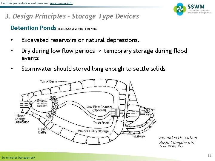 Find this presentation and more on: www. ssswm. info. 3. Design Principles – Storage