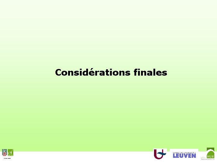 Considérations finales VLEKHO-HONIM 