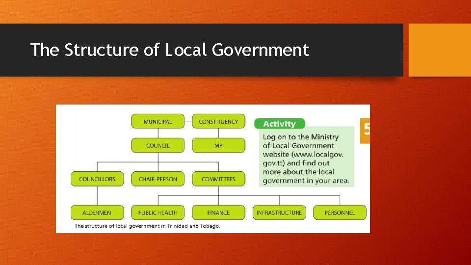 The Structure of Local Government The Structure of Local Government