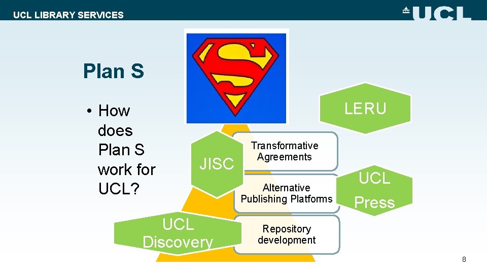 UCL LIBRARY SERVICES Plan S • How does Plan S work for UCL? LERU