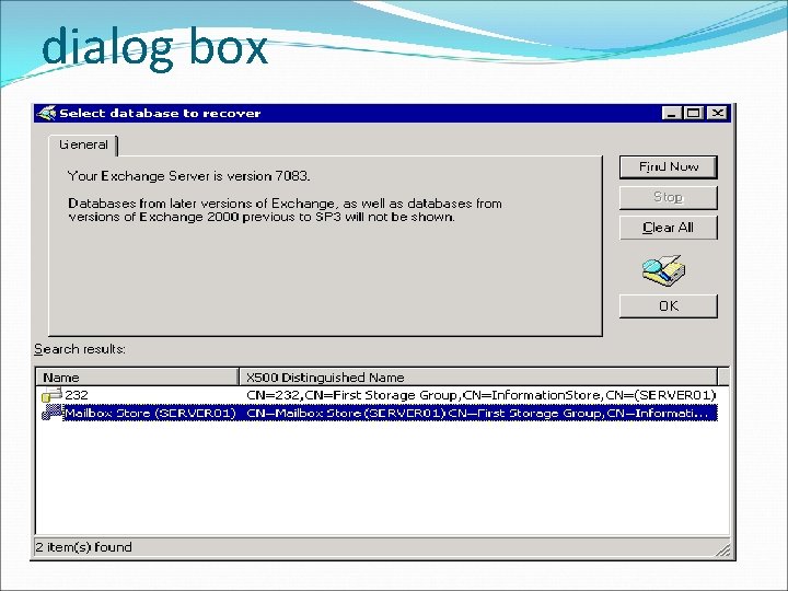 dialog box 