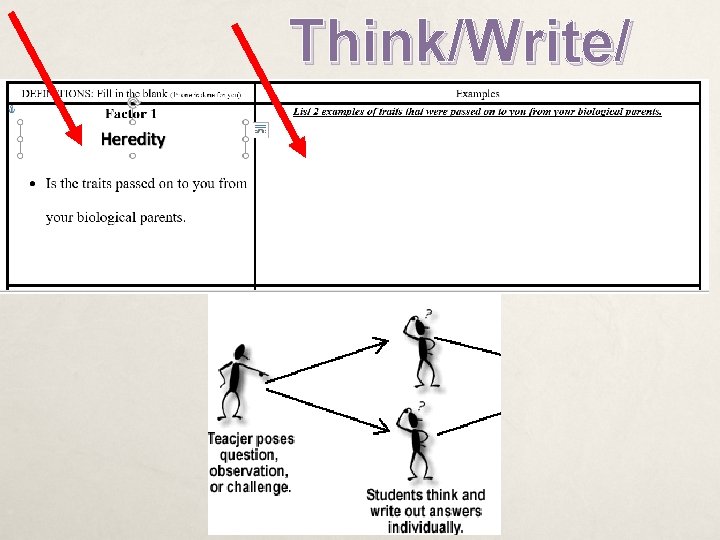 Think/Write/ Think/Write/