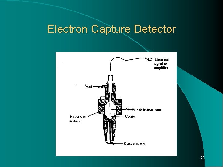 Electron Capture Detector 37 