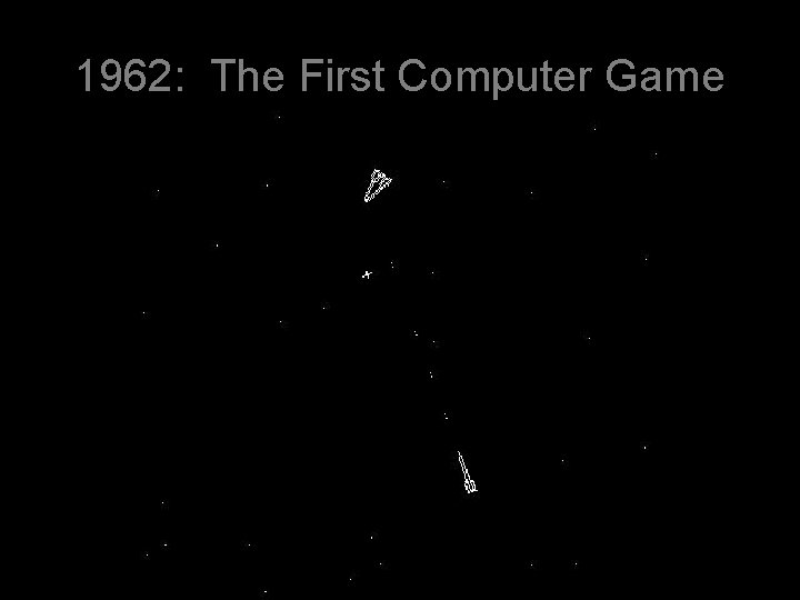 1962: The First Computer Game 