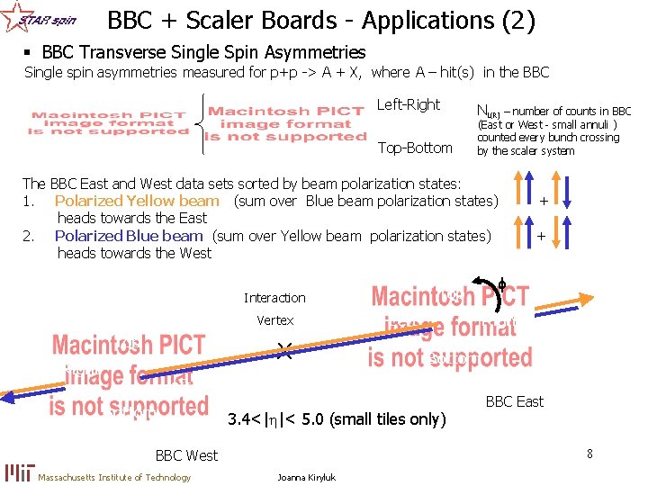 BBC + Scaler Boards - Applications (2) § BBC Transverse Single Spin Asymmetries Single