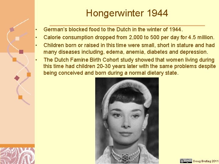 Hongerwinter 1944 • • German’s blocked food to the Dutch in the winter of