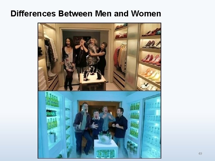 Differences Between Men and Women 49 