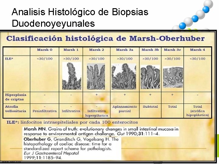 Analisis Histológico de Biopsias Duodenoyeyunales 