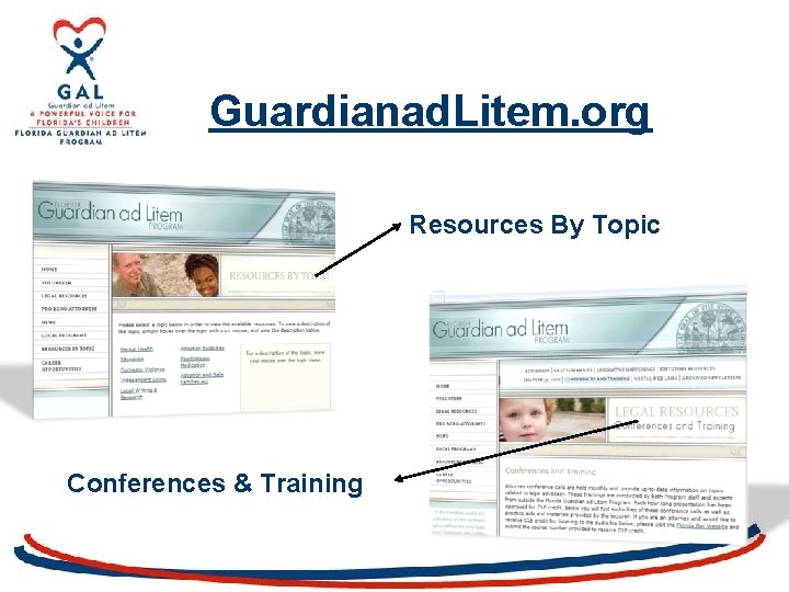 Guardianad. Litem. org Resources By Topic Conferences & Training 