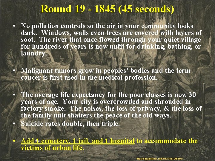 Round 19 - 1845 (45 seconds) • No pollution controls so the air in