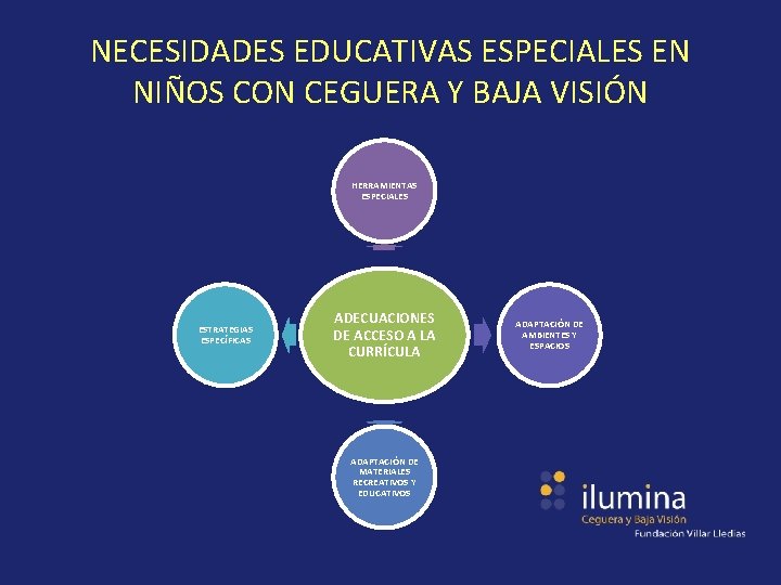 NECESIDADES EDUCATIVAS ESPECIALES EN NIÑOS CON CEGUERA Y BAJA VISIÓN HERRAMIENTAS ESPECIALES ESTRATEGIAS ESPECÍFICAS