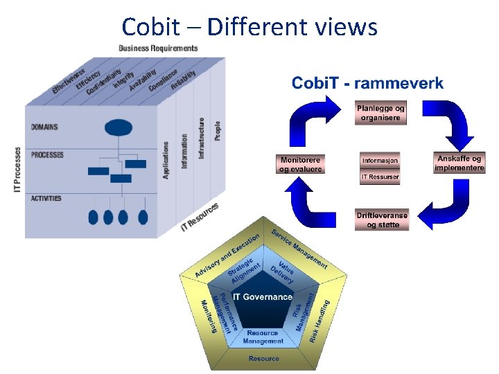 Cobit – Different views 