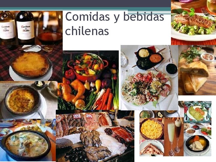 Comidas y bebidas chilenas 