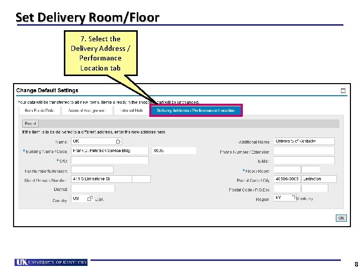 Using the SRM VWR Punchout Catalog for Laboratory