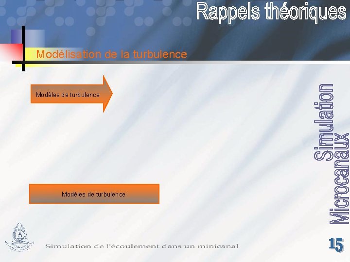 Modélisation de la turbulence Modèles de turbulence Équationsde detransport Modèle à une équation de