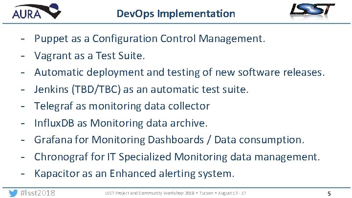 Dev. Ops Implementation - Puppet as a Configuration Control Management. Vagrant as a Test