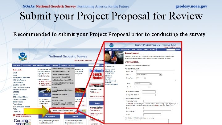 Submit your Project Proposal for Review Recommended to submit your Project Proposal prior to