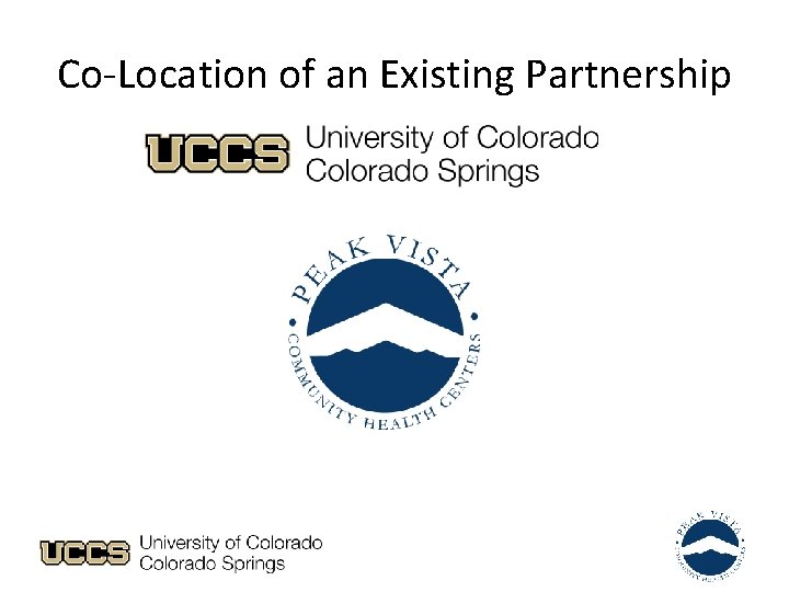 Co-Location of an Existing Partnership 