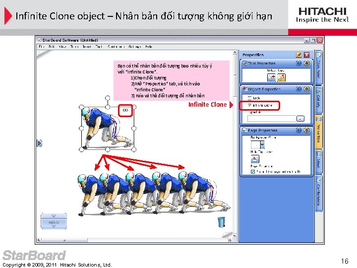 Infinite Clone object – Nhân bản đối tượng không giới hạn Bạn có thể