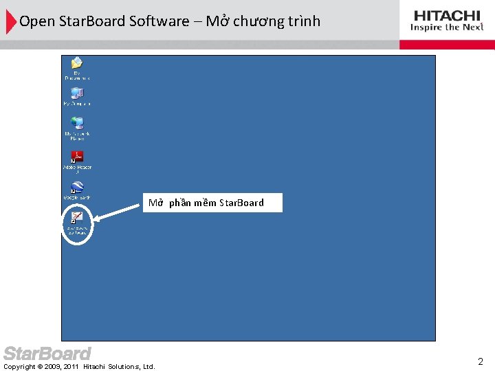 Open Star. Board Software – Mở chương trình Mở phần mềm Star. Board Copyright