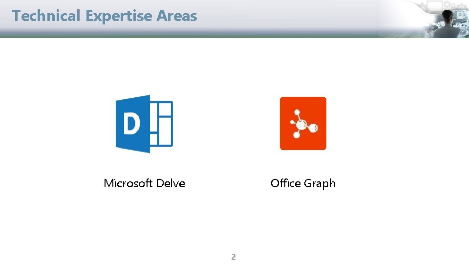 Technical Expertise Areas Office Graph Microsoft Delve 2 