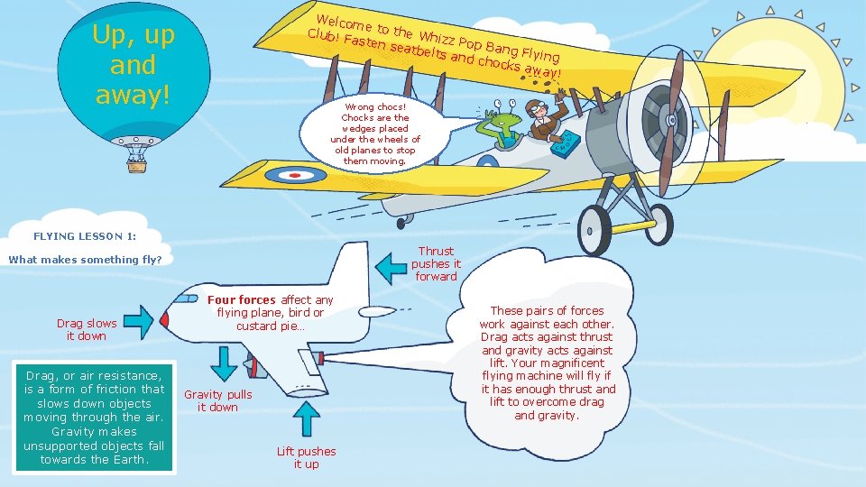 Welcom Club! F e to the Whi zz Pop asten s Ba eatbelt s