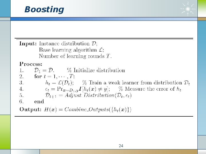 Boosting 24 