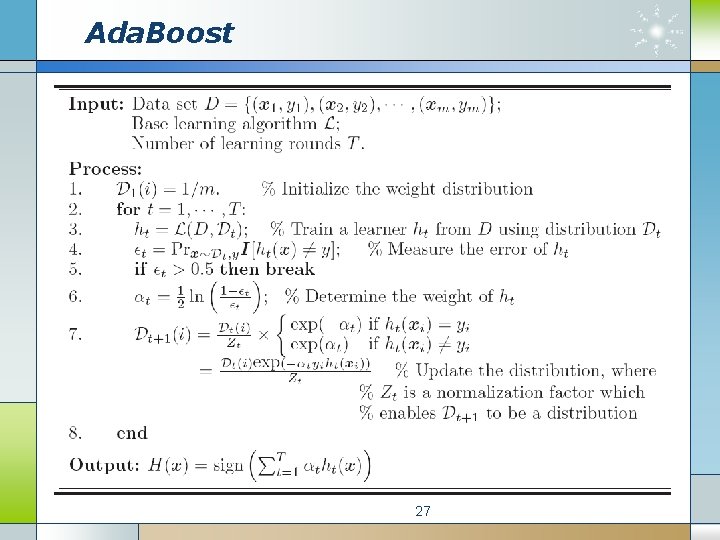 Ada. Boost 27 