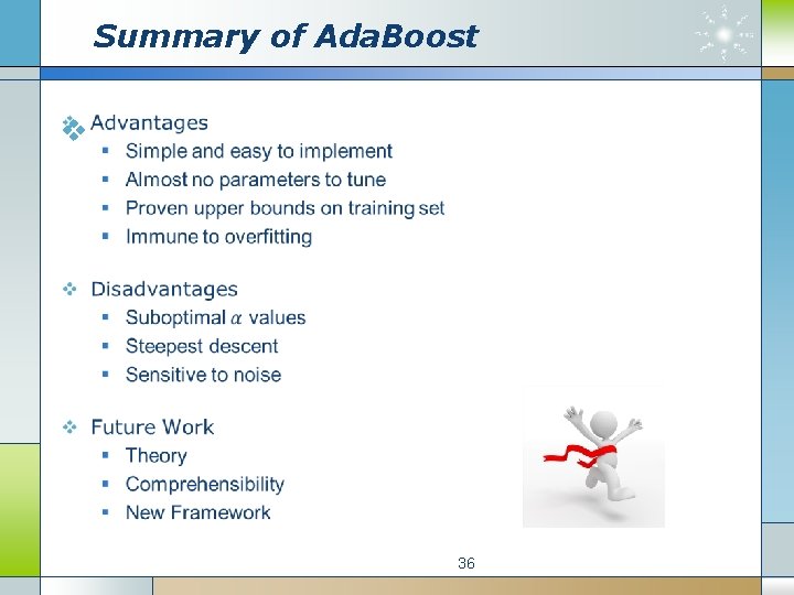 Summary of Ada. Boost v 36 