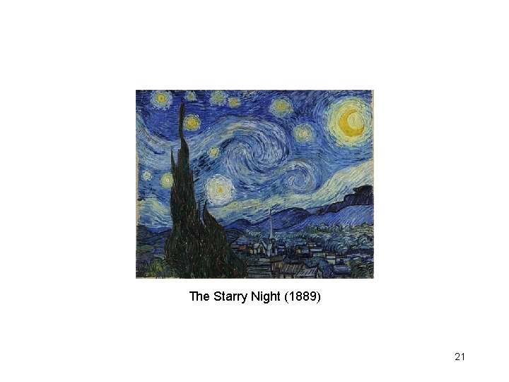 The Starry Night (1889) 21 