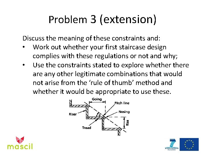 Problem 3 (extension) Discuss the meaning of these constraints and: • Work out whether