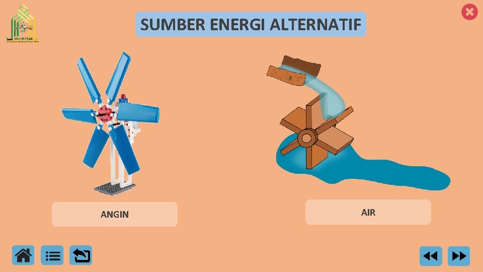 SUMBER ENERGI ALTERNATIF ANGIN AIR 