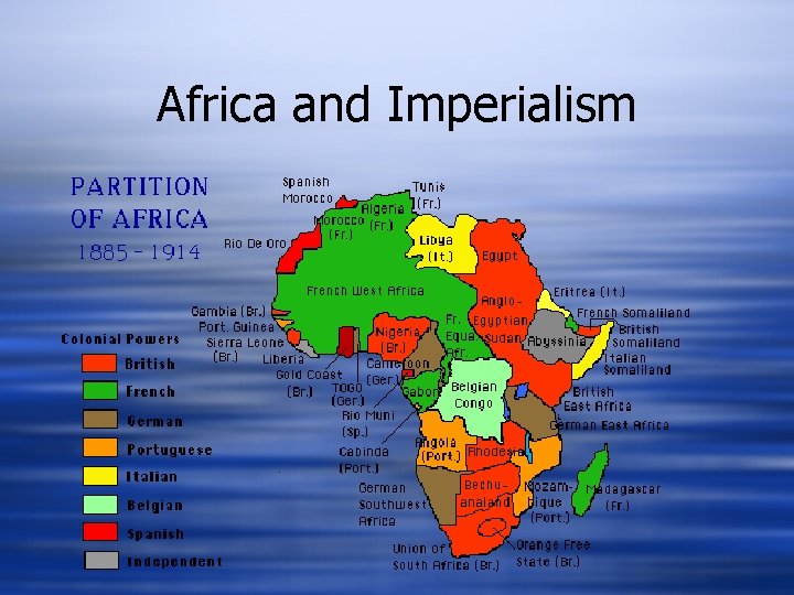 Africa and Imperialism 