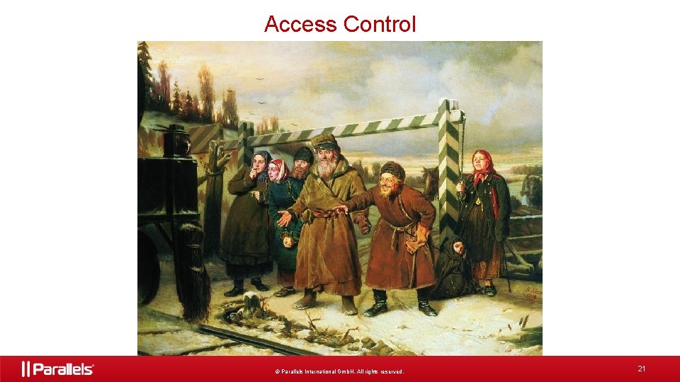 Access Control © Parallels International Gmb. H. All rights reserved. 21 