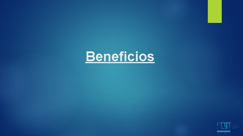 Beneficios 