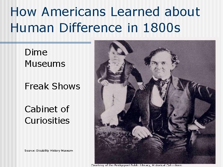 How Americans Learned about Human Difference in 1800 s Dime Museums Freak Shows Cabinet