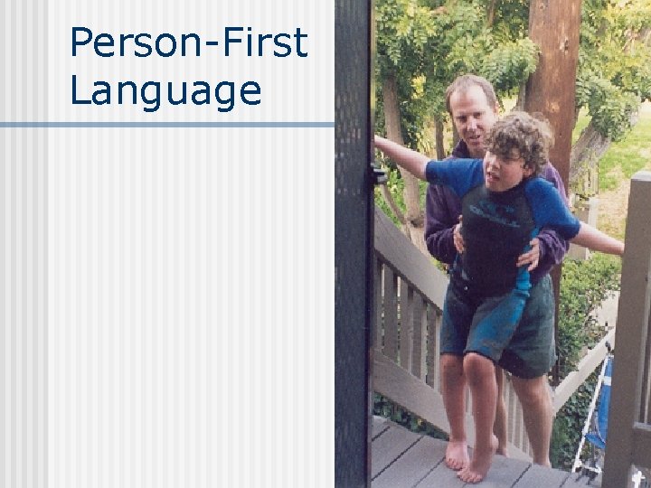 Person-First Language 