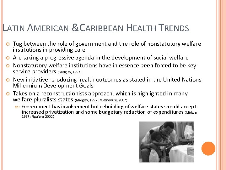 HEALTH CARE DEVELOPMENT IN LATIN AMERICA CARIBBEAN COUNTRIES