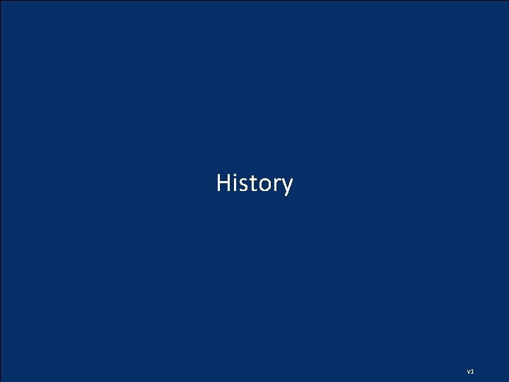 CERN History Availability Working Group & Accelerator Fault Tracker v 1 
