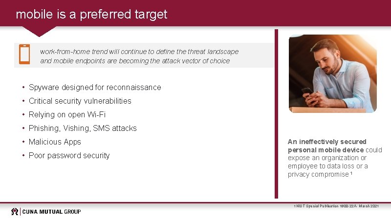 mobile is a preferred target work-from-home trend will continue to define threat landscape and